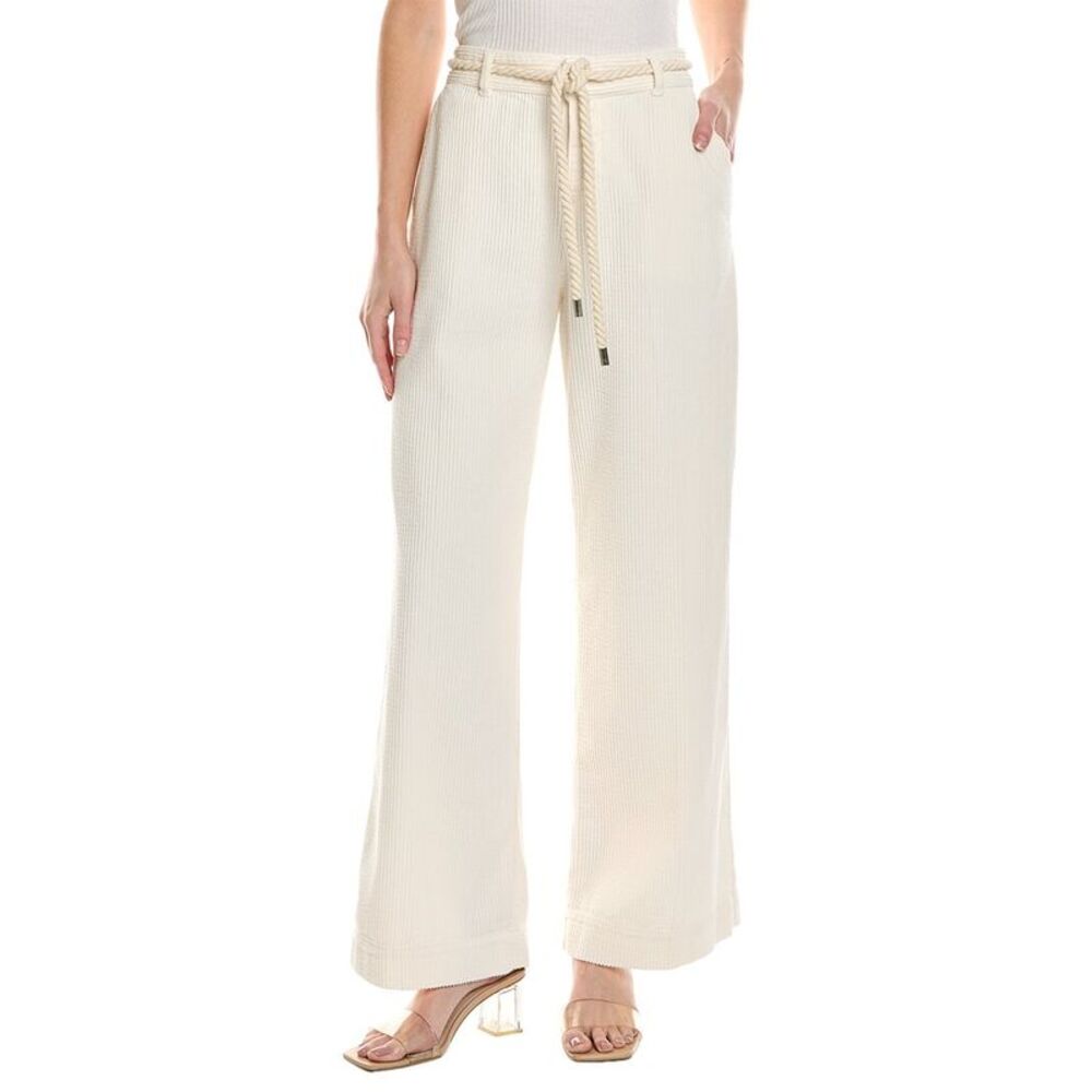 ba&sh Cream Straight Leg Pants